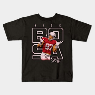 Nick Bosa San Francisco Shrugs Kids T-Shirt